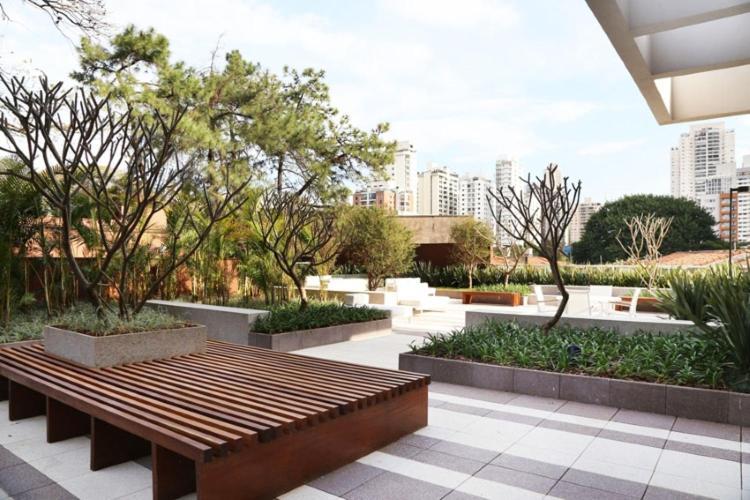 Estilo, Conforto E Vista Panoramica Ideal Para Trabalho Ou Lazer São Paulo Exteriör bild