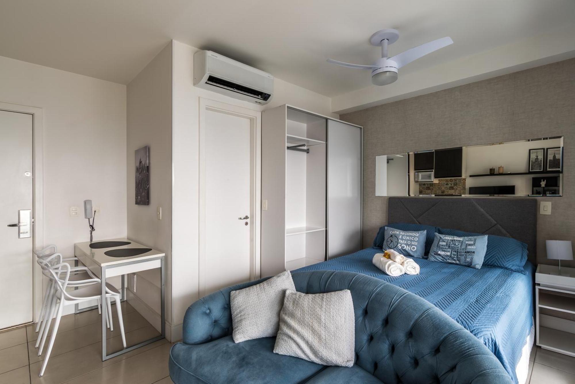 Estilo, Conforto E Vista Panoramica Ideal Para Trabalho Ou Lazer São Paulo Exteriör bild