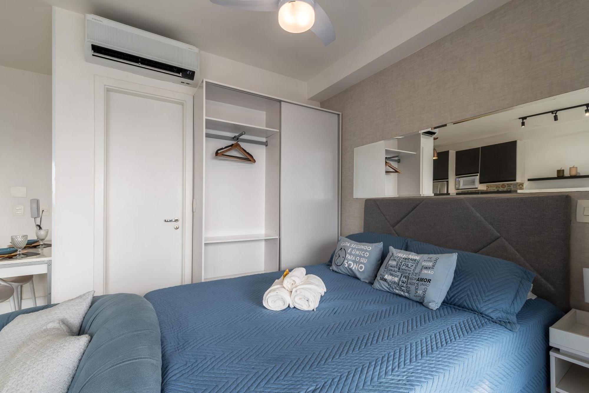 Estilo, Conforto E Vista Panoramica Ideal Para Trabalho Ou Lazer São Paulo Exteriör bild