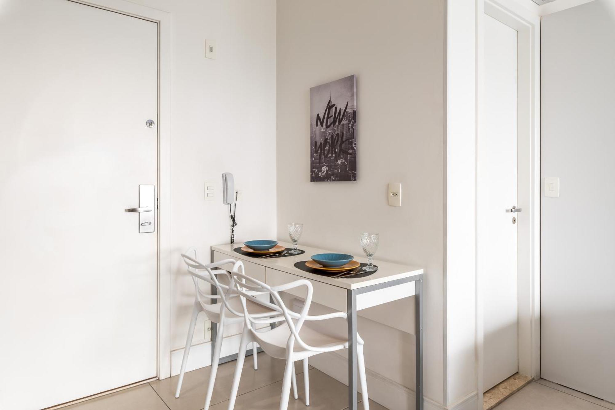 Estilo, Conforto E Vista Panoramica Ideal Para Trabalho Ou Lazer São Paulo Exteriör bild